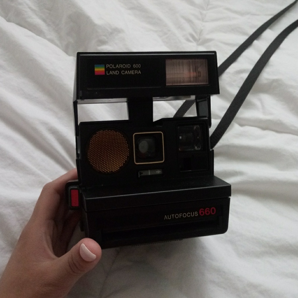 polaroid wide land camera 600